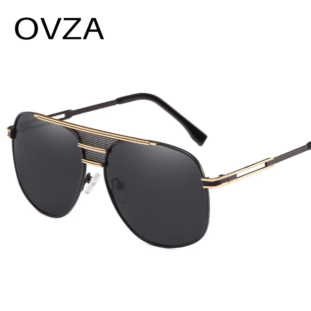 OVZA C Rectangle Men Sunglasses Polarized Sunglasses Fashion Reflective Mirrored Glasses for Driving Male S7099
OVZA C Rectangle Men Sunglasses Polarized Sunglasses Fashion Reflective Mirrored Glasses for Driving Male S7099