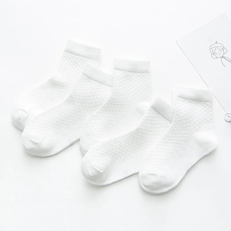 5pair/lot Baby Socks Set Cotton Mesh Summer Spring Kids Short Socks Thin Breathable Solid Children Boys Girls Socks
5pair/lot Baby Socks Set Cotton Mesh Summer Spring Kids Short Socks Thin Breathable Solid Children Boys Girls Socks