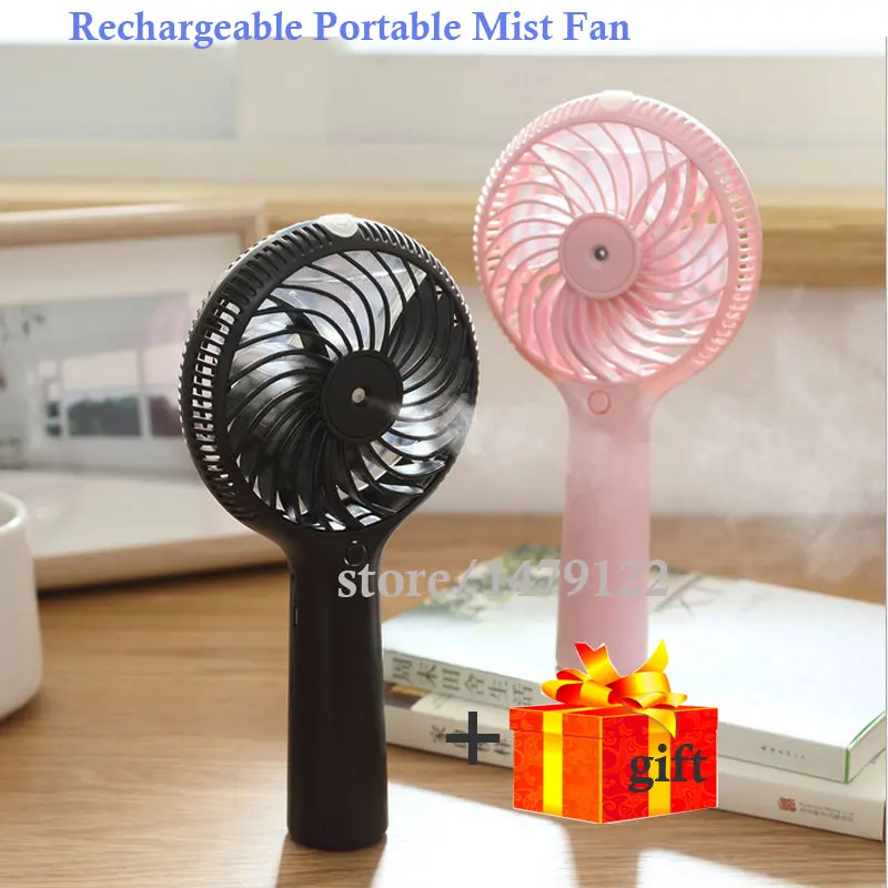 Handhold FanLatest Rechargeable mini fan cold water Humidification handheld fan mini humidifier as air conditioning Best Gifts
Handhold FanLatest Rechargeable mini fan cold water Humidification handheld fan mini humidifier as air conditioning Best Gifts