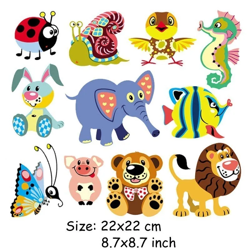 Patch Patch Embroidered Thermoadhesive Backpack Bear Fish Grizzly Biker Biker