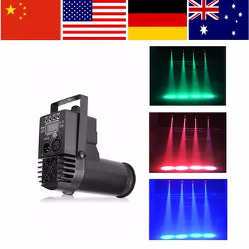 30W RGBW Disco Party DJ Club Effect Lights LED DMX512 6CH Moving Head Stage Light Beam Pinspot Party Light EU/AU/US Plug
30W RGBW Disco Party DJ Club Effect Lights LED DMX512 6CH Moving Head Stage Light Beam Pinspot Party Light EU/AU/US Plug