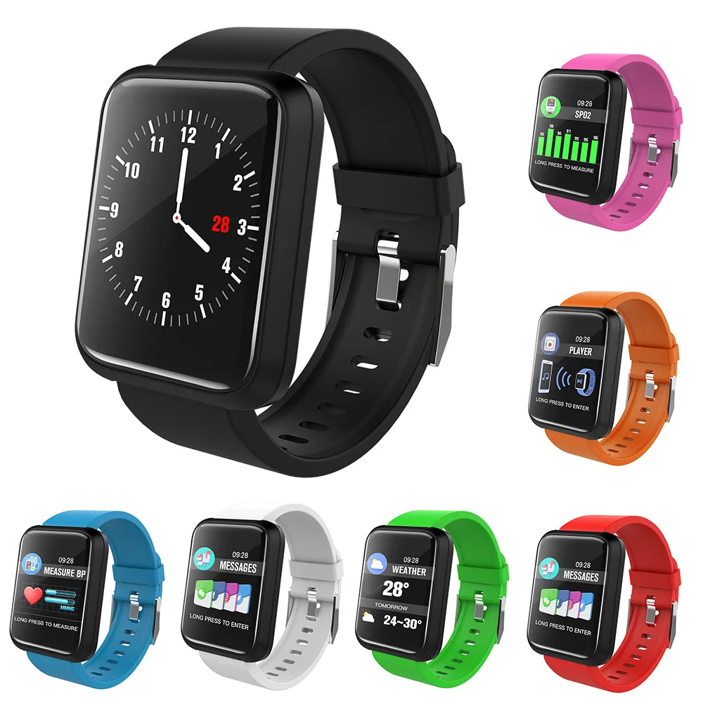 Sport3 Smart Watch IP67 Waterproof Color Screen Bracelet Fitness Tracker with Blood Pressure Heart Rate Sleep monitor Step Count
Sport3 Smart Watch IP67 Waterproof Color Screen Bracelet Fitness Tracker with Blood Pressure Heart Rate Sleep monitor Step Count