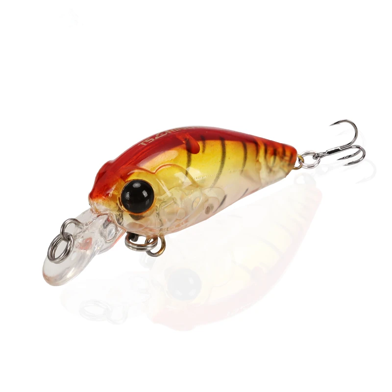 Le Fish TSURINOYA Mini Crank Minnow Fishing Lure Bait 35mm 3.5g Artificial Bait Diving Depth 0.8-1.2m With Treble Hook DW24
Le Fish TSURINOYA Mini Crank Minnow Fishing Lure Bait 35mm 3.5g Artificial Bait Diving Depth 0.8-1.2m With Treble Hook DW24