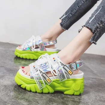 Summer Chunky Platform Wedge Women Sandals Summer Beach Open Toe Woman Sandalias Breathable Thick Sole Mujer Casual Footwear
Summer Chunky Platform Wedge Women Sandals Summer Beach Open Toe Woman Sandalias Breathable Thick Sole Mujer Casual Footwear