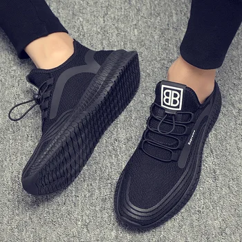 Men's shoes summer 2019 new fashion shoes sports running shoes breathable fly weave all-purpose mesh black shoes
Men's shoes summer 2019 new fashion shoes sports running shoes breathable fly weave all-purpose mesh black shoes