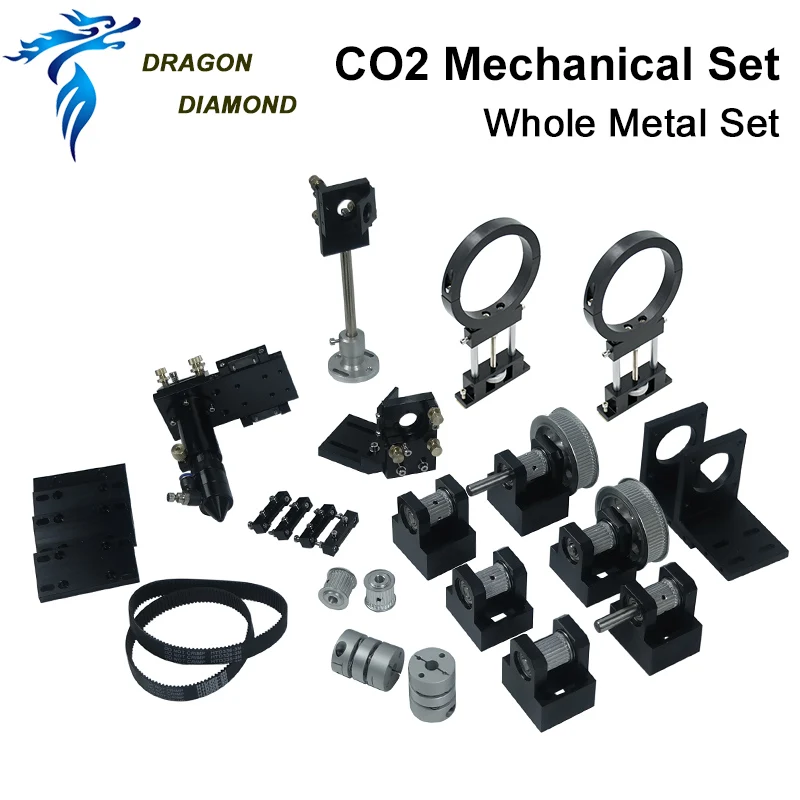 CO2 Laser Metal Parts Transmission Model B Mechanical Components For DIY CO2 Laser Engraving Cutting Machine
CO2 Laser Metal Parts Transmission Model B Mechanical Components For DIY CO2 Laser Engraving Cutting Machine