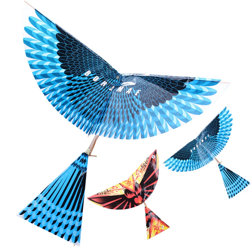 DIY Assembly Flapping Wing Flight Model Birds Aircraft Kite Outdoor Toys Plane Kitesurf Airplane Toy Gift for Children Teaching
DIY Assembly Flapping Wing Flight Model Birds Aircraft Kite Outdoor Toys Plane Kitesurf Airplane Toy Gift for Children Teaching