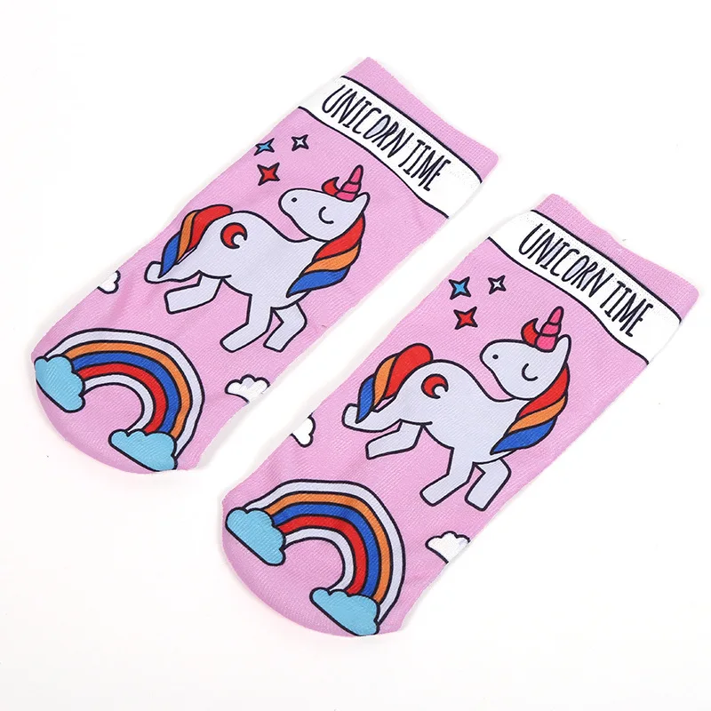 Cute Socks Fashion Unicorn 3D Printing Cartoon Anime Women Boat Socks Funny Low Cut Ankle Short Art Women Socks
Cute Socks Fashion Unicorn 3D Printing Cartoon Anime Women Boat Socks Funny Low Cut Ankle Short Art Women Socks
