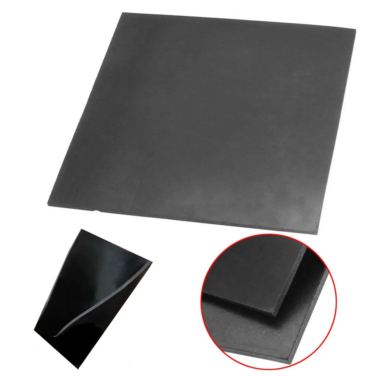 1 Piece Rubber Sheet Black Square Rubber Sheets 152X152X3mm Chemical Resistance High Temperature Mechanical Hardware
1 Piece Rubber Sheet Black Square Rubber Sheets 152X152X3mm Chemical Resistance High Temperature Mechanical Hardware