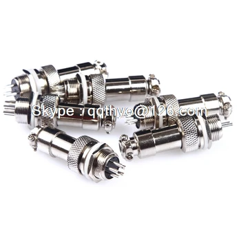 10pair The aviation plug GX12-2 GX12-3 GX12-4 GX12-5 GX12-6 Male Female Diameter 12mm Connector GX12 M12 connector Socket Plug
10pair The aviation plug GX12-2 GX12-3 GX12-4 GX12-5 GX12-6 Male Female Diameter 12mm Connector GX12 M12 connector Socket Plug
