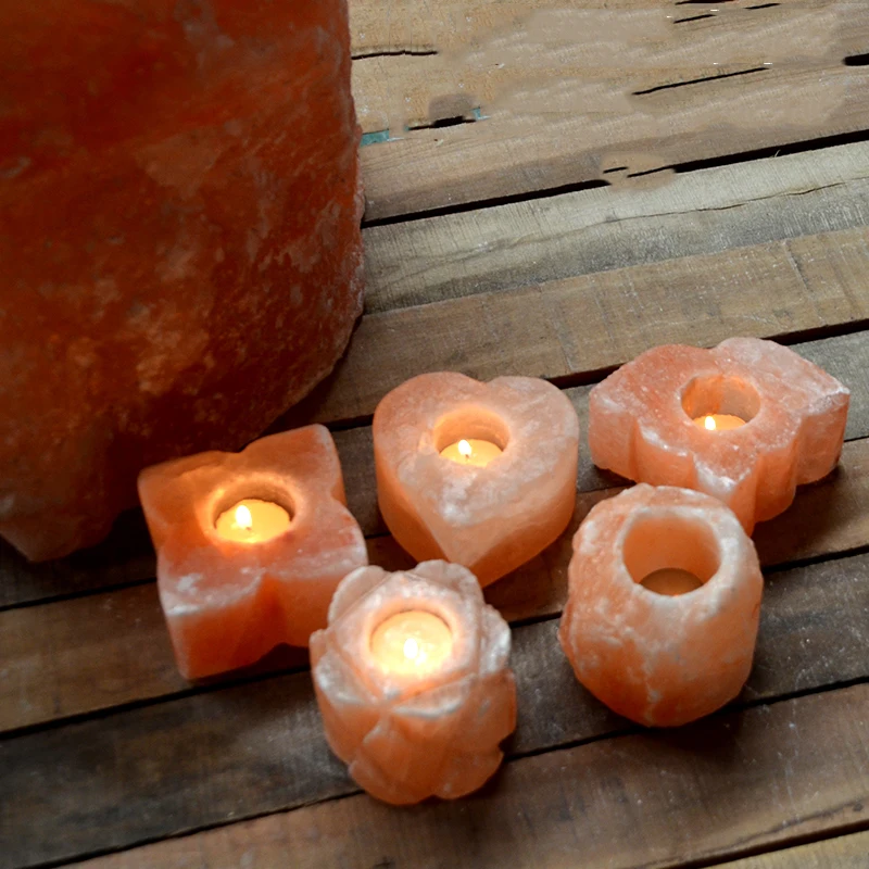 GIEMZA Small Real Salt Stone Candlestick 1pc Cylindrical Maple Leaf Heart Four-leaf Clover Natural Manual Himalayan Salt Lamp
GIEMZA Small Real Salt Stone Candlestick 1pc Cylindrical Maple Leaf Heart Four-leaf Clover Natural Manual Himalayan Salt Lamp