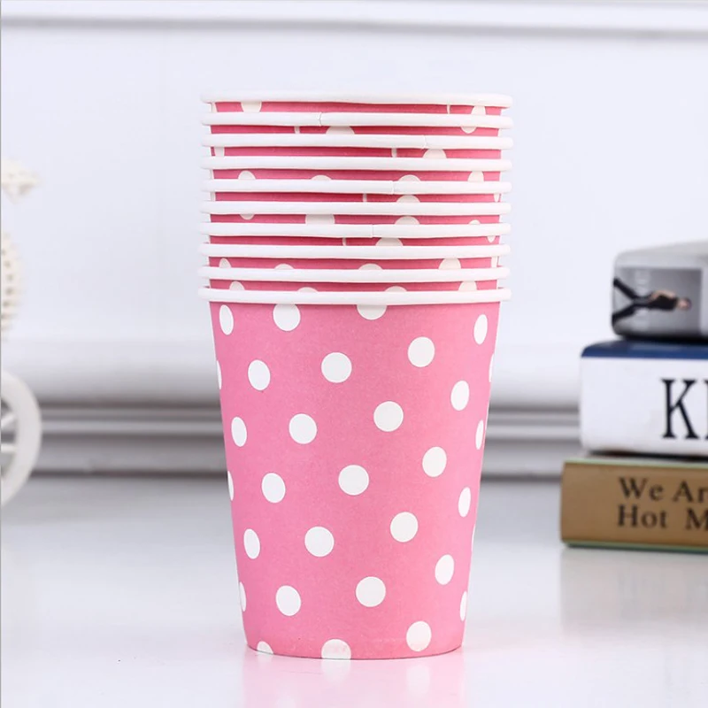 Baby Shower Pink Polka Dots Disposable Tableware Happy Birthday Party Cups Wedding Decorate Paper Kids Favors Supplies 30PCS
Baby Shower Pink Polka Dots Disposable Tableware Happy Birthday Party Cups Wedding Decorate Paper Kids Favors Supplies 30PCS