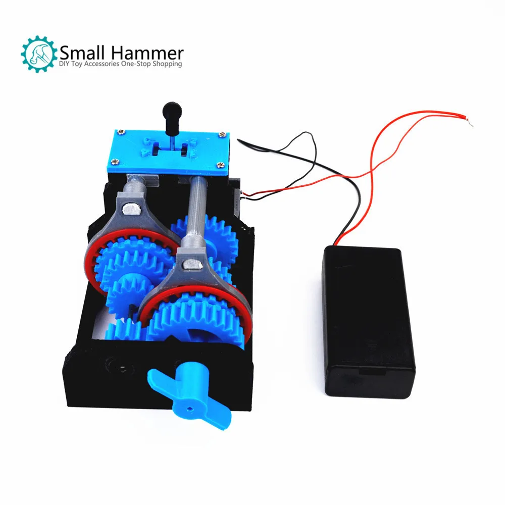 Four-speed gearbox (without reverse gear) simple simulation model 3D printing production
Four-speed gearbox (without reverse gear) simple simulation model 3D printing production
