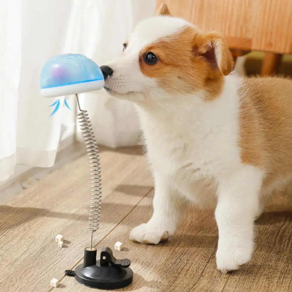 Dog Food Dispenser Toys Swing Spring Puzzle Toy Dog Cat Training Intellectual Development Funny Puzzle Toy Leaking Food Device
Dog Food Dispenser Toys Swing Spring Puzzle Toy Dog Cat Training Intellectual Development Funny Puzzle Toy Leaking Food Device