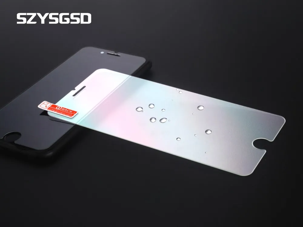 SZYSGSD закаленное стекло для iPhone 7 plus 0 3 мм Премиум 9H 2.5D высокая прозрачная Защита