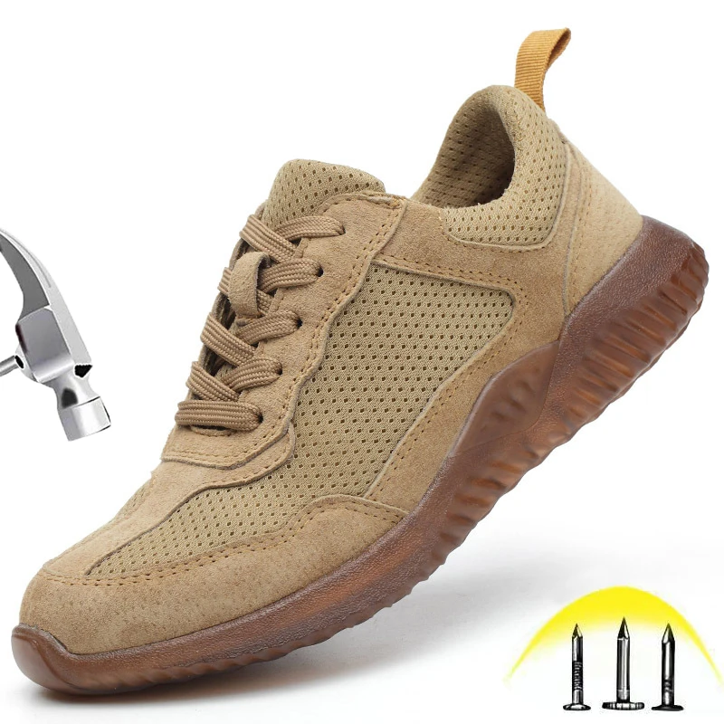 Indestructible Work Shoes Mens steel toe Sneaker Outdoor Lightweight Breathable Safety Shoes Slip Resistant Composite Toe Shoes
Indestructible Work Shoes Mens steel toe Sneaker Outdoor Lightweight Breathable Safety Shoes Slip Resistant Composite Toe Shoes