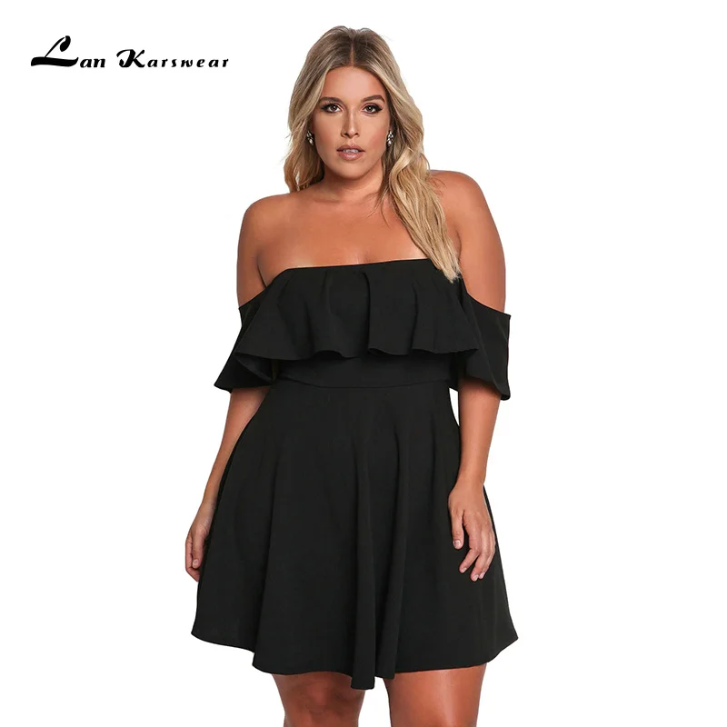 Lan Karswear New Summer Women Party Dress Strapless A-line Plus Size Women Clothing Vestidos Free Shipping
Lan Karswear New Summer Women Party Dress Strapless A-line Plus Size Women Clothing Vestidos Free Shipping