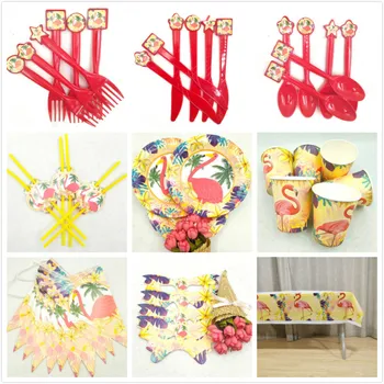 72/PCSHawaiian Luau Party Tableware Kits Cups Plate Staw Flamingo Banner Birthday Party Decoration Kids Flamingo Party Supplies
72/PCSHawaiian Luau Party Tableware Kits Cups Plate Staw Flamingo Banner Birthday Party Decoration Kids Flamingo Party Supplies