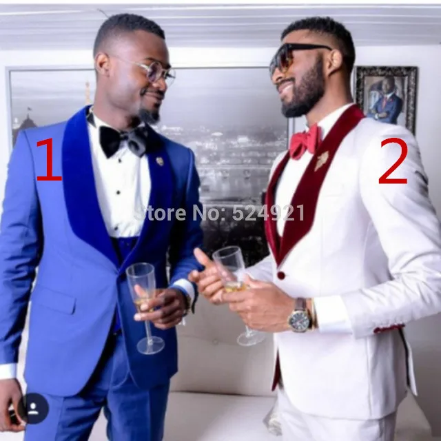 Handsome Groomsmen Shawl Lapel Groom Tuxedos Mens Wedding Dress Man Jacket Blazer Prom Dinner (Jacket+Pants+Tie+Vest) A183
Handsome Groomsmen Shawl Lapel Groom Tuxedos Mens Wedding Dress Man Jacket Blazer Prom Dinner (Jacket+Pants+Tie+Vest) A183
