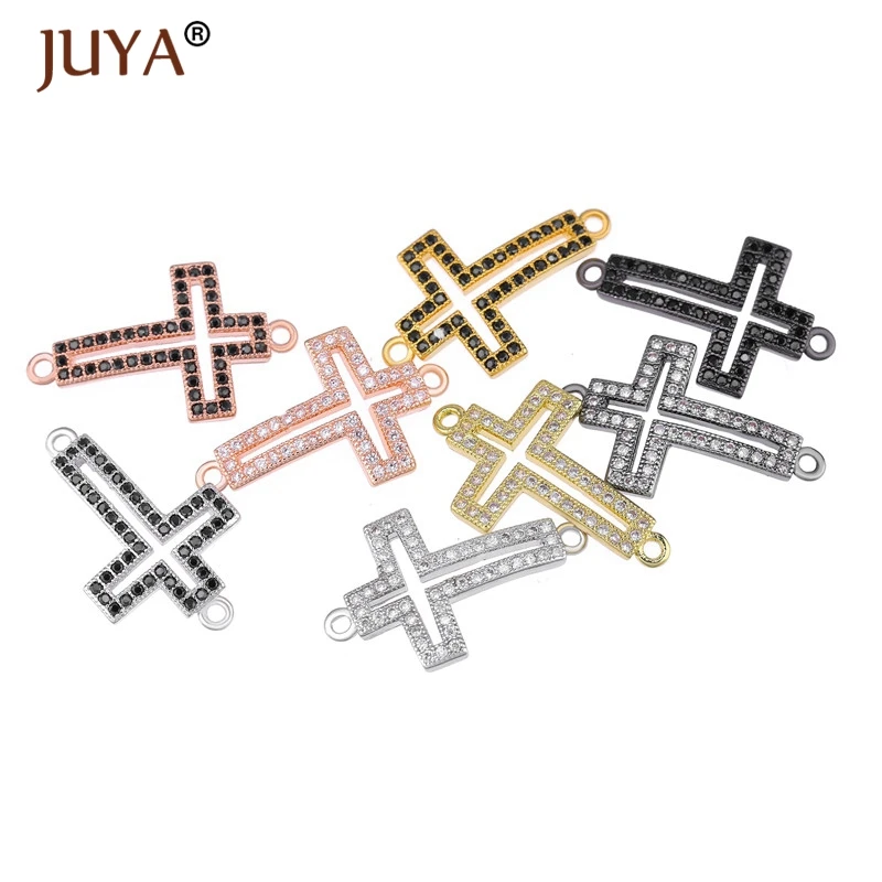 10PCS/Lot Supplies For Jewelry Wholesale Copper Accessories Micro CZ Rhinestone Cross Connectors For Jewelry Making Component
10PCS/Lot Supplies For Jewelry Wholesale Copper Accessories Micro CZ Rhinestone Cross Connectors For Jewelry Making Component
