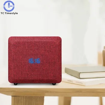Wireless Bluetooth Speaker Alarm Clock Wooden Home Retro Radio Timebox Music For Phones LED Display Desktop Digital Table Clocks
Wireless Bluetooth Speaker Alarm Clock Wooden Home Retro Radio Timebox Music For Phones LED Display Desktop Digital Table Clocks