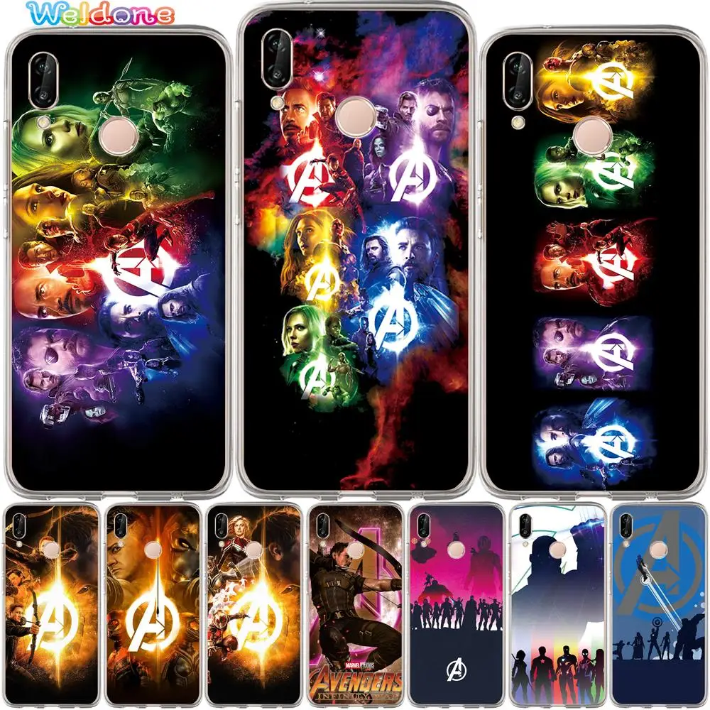 Fashion Marvel Avengers Phone Case For Huawei Mate 20 10 9 Lite Pro Nova 2 plus 3i Y5 2018 Y6 II Y7 Infinity War case cover etui
Fashion Marvel Avengers Phone Case For Huawei Mate 20 10 9 Lite Pro Nova 2 plus 3i Y5 2018 Y6 II Y7 Infinity War case cover etui