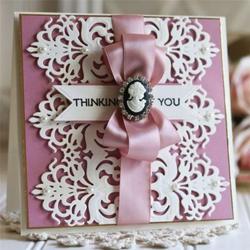 DiyArts 2 Pcs/lot Metal Cutting Dies Scrapbooking For Card Making DIY Embossing Cuts New Craft Lace Pattern Decoration
DiyArts 2 Pcs/lot Metal Cutting Dies Scrapbooking For Card Making DIY Embossing Cuts New Craft Lace Pattern Decoration