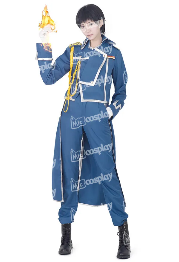 Anime New Hot Deluxe Fullmetal Alchemist Roy Mustang Cosplay Halloween Party Clothing Costume National Army Military Uniform
Anime New Hot Deluxe Fullmetal Alchemist Roy Mustang Cosplay Halloween Party Clothing Costume National Army Military Uniform