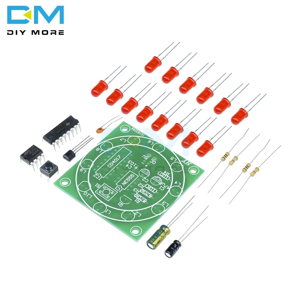 1Pcs Electronic Lucky Rotary Suite Kits Production Parts/Components os 