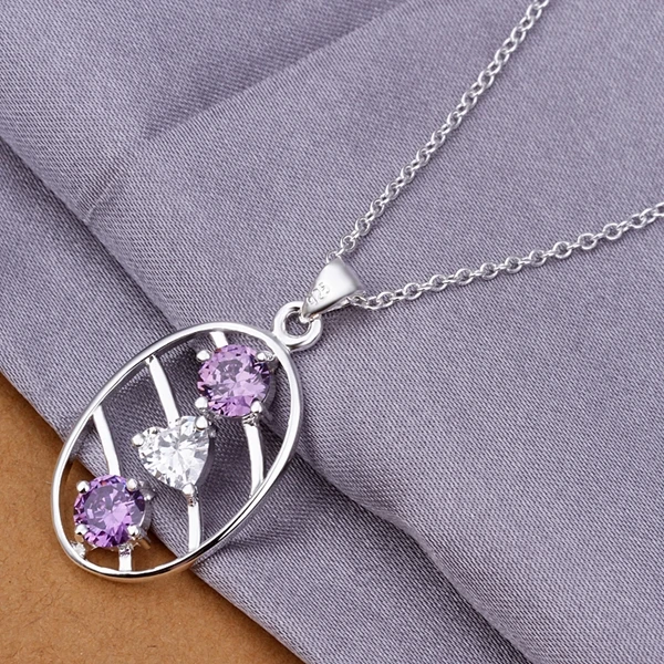n331 925 sterling silver jewelry fine fashion open oval egg with purple crystal stone pendant necklace r women wedding jewerly
n331 925 sterling silver jewelry fine fashion open oval egg with purple crystal stone pendant necklace r women wedding jewerly