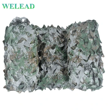 WELEAD 1.5M Woodland Digital Camo Netting for Hunting Military Camouflage Net Birding Photo Hide Concealment Mesh Outdoor Awning
WELEAD 1.5M Woodland Digital Camo Netting for Hunting Military Camouflage Net Birding Photo Hide Concealment Mesh Outdoor Awning