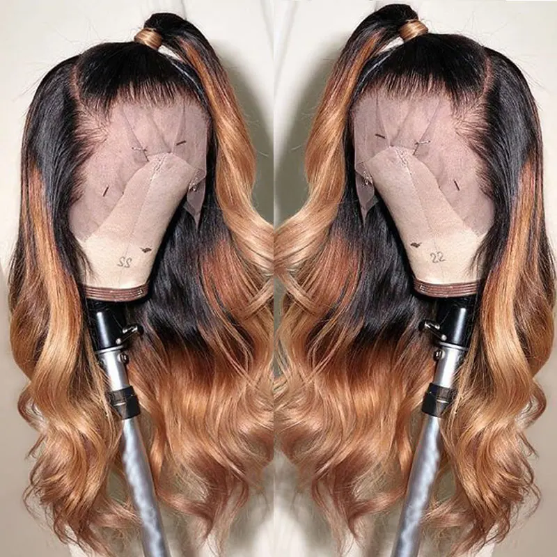 Preplucked 1b/30 Ombre Brown Highlight 360 Lace Frontal Body Wave Ombre Color Human Hair Wigs Brazilian Remy Dark Root Deep Part
Preplucked 1b/30 Ombre Brown Highlight 360 Lace Frontal Body Wave Ombre Color Human Hair Wigs Brazilian Remy Dark Root Deep Part