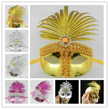 Women Girl Princess Venetian Masquerade Mask Party Wedding Masks Crystal Cosplay Mardi Gras Eye Costume Ball Prom Show Mask
Women Girl Princess Venetian Masquerade Mask Party Wedding Masks Crystal Cosplay Mardi Gras Eye Costume Ball Prom Show Mask