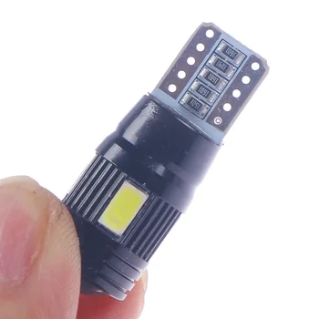 T10 High Power White LED Daytime Fog Lights Bulb Suitable for 6SMD-5730 LED Car Tail Bulb Brake Lights 12V Auto Reverse Lamp
T10 High Power White LED Daytime Fog Lights Bulb Suitable for 6SMD-5730 LED Car Tail Bulb Brake Lights 12V Auto Reverse Lamp