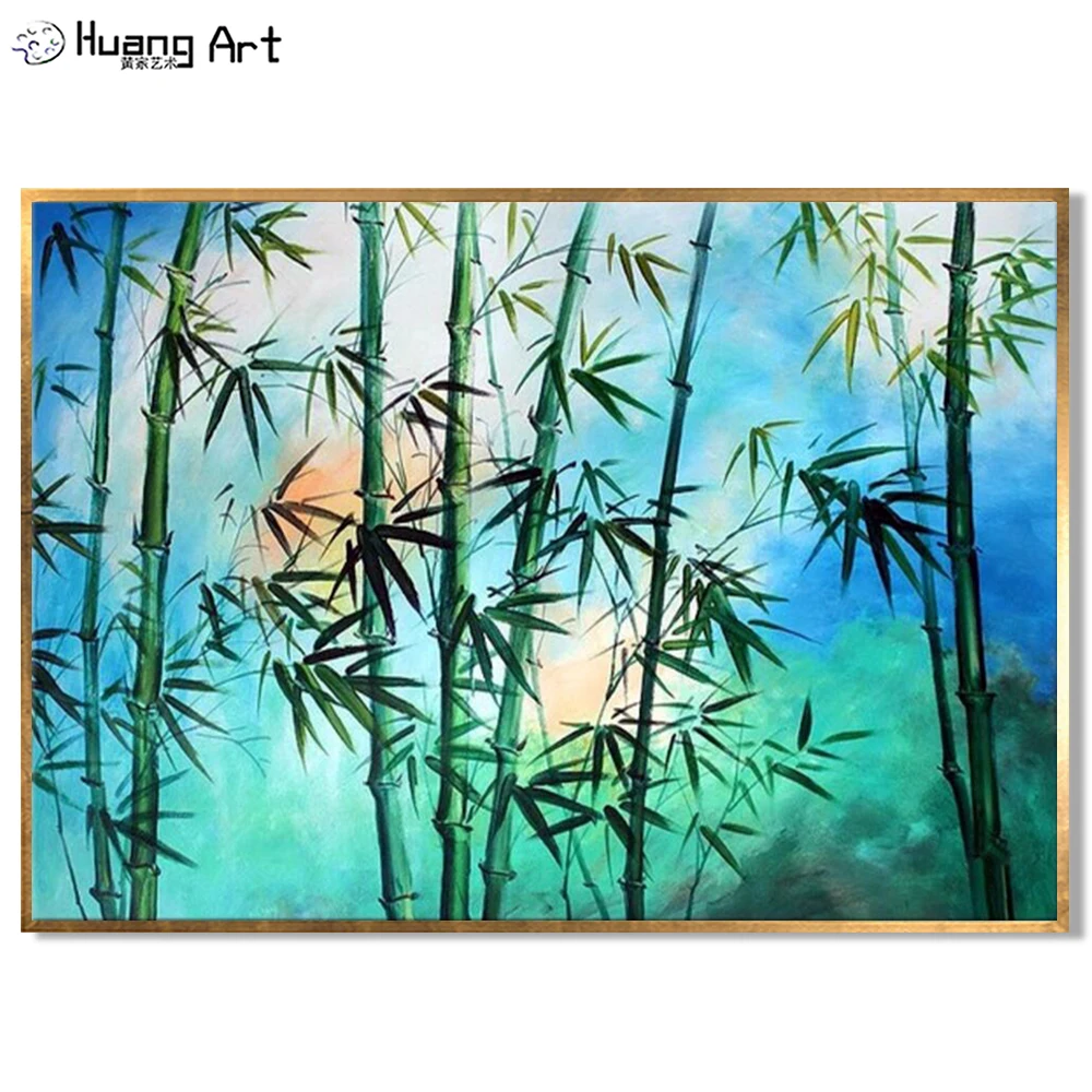 Wall Landscape Hand Painted Bamboo Forest Picture Home Decor Oil Painting On Canvas Modern Paintings Room Decor Hand Painting
Wall Landscape Hand Painted Bamboo Forest Picture Home Decor Oil Painting On Canvas Modern Paintings Room Decor Hand Painting