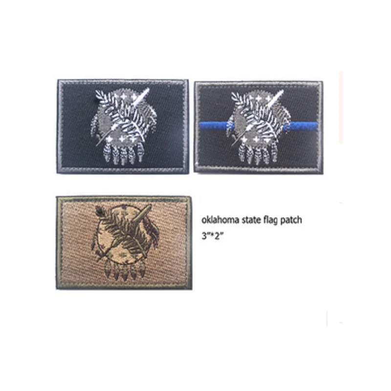 3D embroidery magic stickers Oklahoma flag embroidery armband louisiana flag patch embroidery armband Cloth patch Badges
3D embroidery magic stickers Oklahoma flag embroidery armband louisiana flag patch embroidery armband Cloth patch Badges