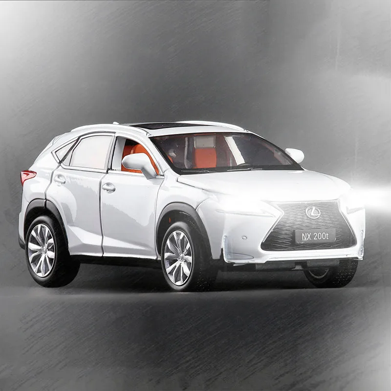 1/32 Alloy NX200T SUV Model Toy Cars Pull Back Music Flash Diecast Metal Casting Car Toys For Kids Children
1/32 Alloy NX200T SUV Model Toy Cars Pull Back Music Flash Diecast Metal Casting Car Toys For Kids Children