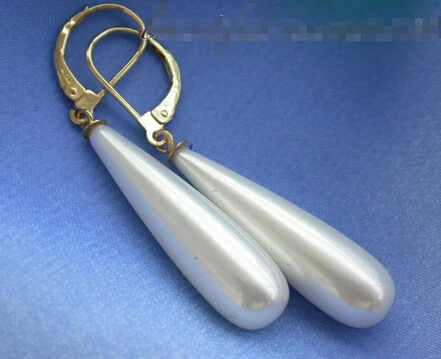 30mm white drip SOUTH SEA SHELL PEARL earring Lovely Fine Nobility Lady's Women's Earrings
30mm white drip SOUTH SEA SHELL PEARL earring Lovely Fine Nobility Lady's Women's Earrings