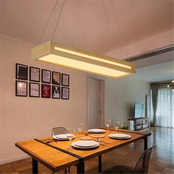 Japanese Style Solid Wood Simple LED Dining Room Pendant Light Rectangular Office/ Cafe / Restaurant Lights Free Shipping
Japanese Style Solid Wood Simple LED Dining Room Pendant Light Rectangular Office/ Cafe / Restaurant Lights Free Shipping