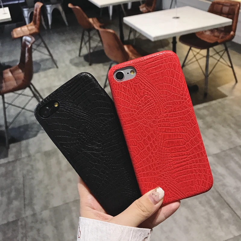 Ultra Thin Phone Cases for iphone 6 6s 7 Plus 8 X Case Crocodile Texture Phone Cases PU Leather Back Cover For iphone 7 8 Fundas
Ultra Thin Phone Cases for iphone 6 6s 7 Plus 8 X Case Crocodile Texture Phone Cases PU Leather Back Cover For iphone 7 8 Fundas