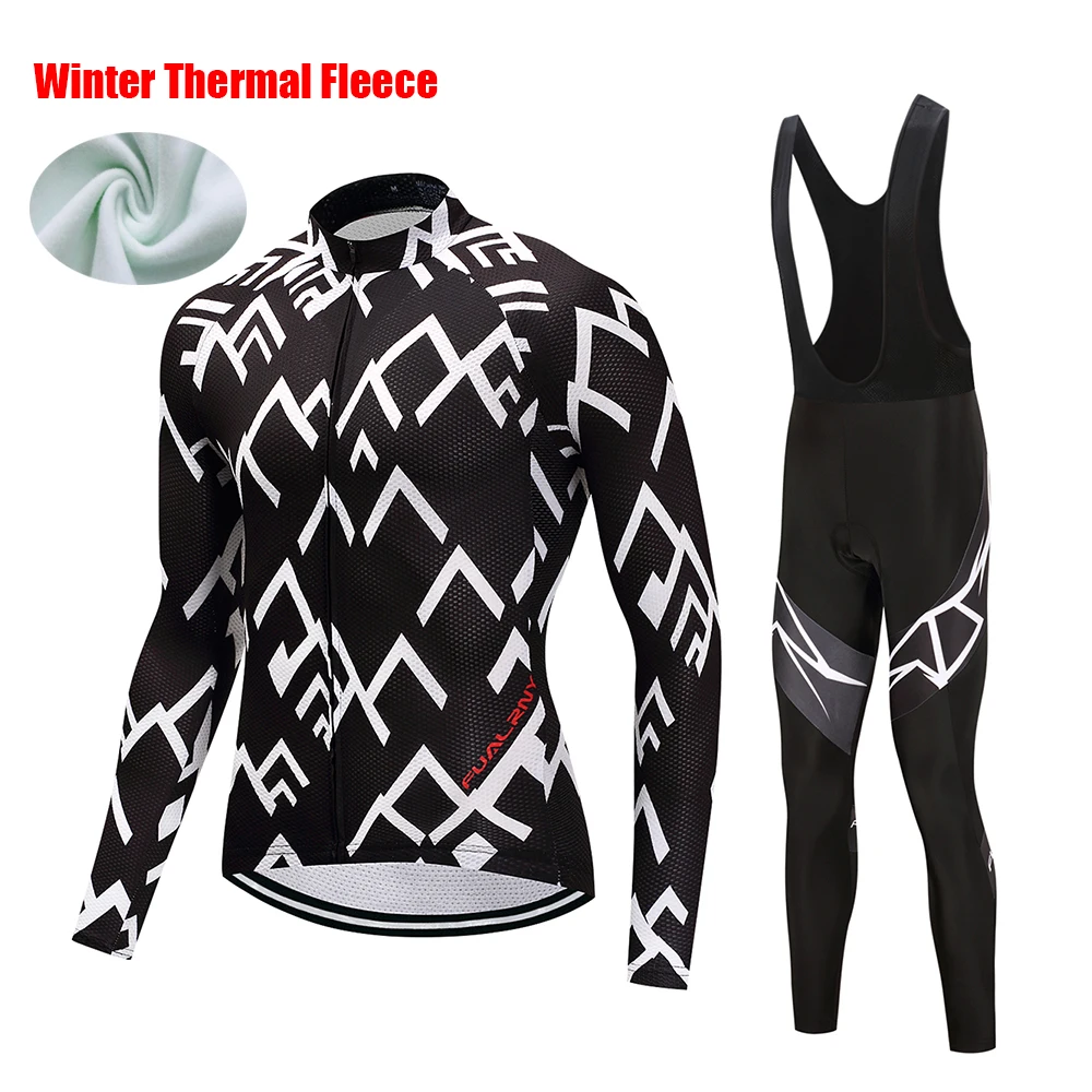 Winter cycling jersey man's kit thermal fleece mtb maillot bike clothing full set outdoor bicycle clothes triathlon suit outfit
Winter cycling jersey man's kit thermal fleece mtb maillot bike clothing full set outdoor bicycle clothes triathlon suit outfit