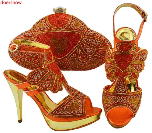 doershow orange shoes high heel Italian Shoes with matching Bags women high heel sandals shoes and bag to match free shipSUU1-11
doershow orange shoes high heel Italian Shoes with matching Bags women high heel sandals shoes and bag to match free shipSUU1-11