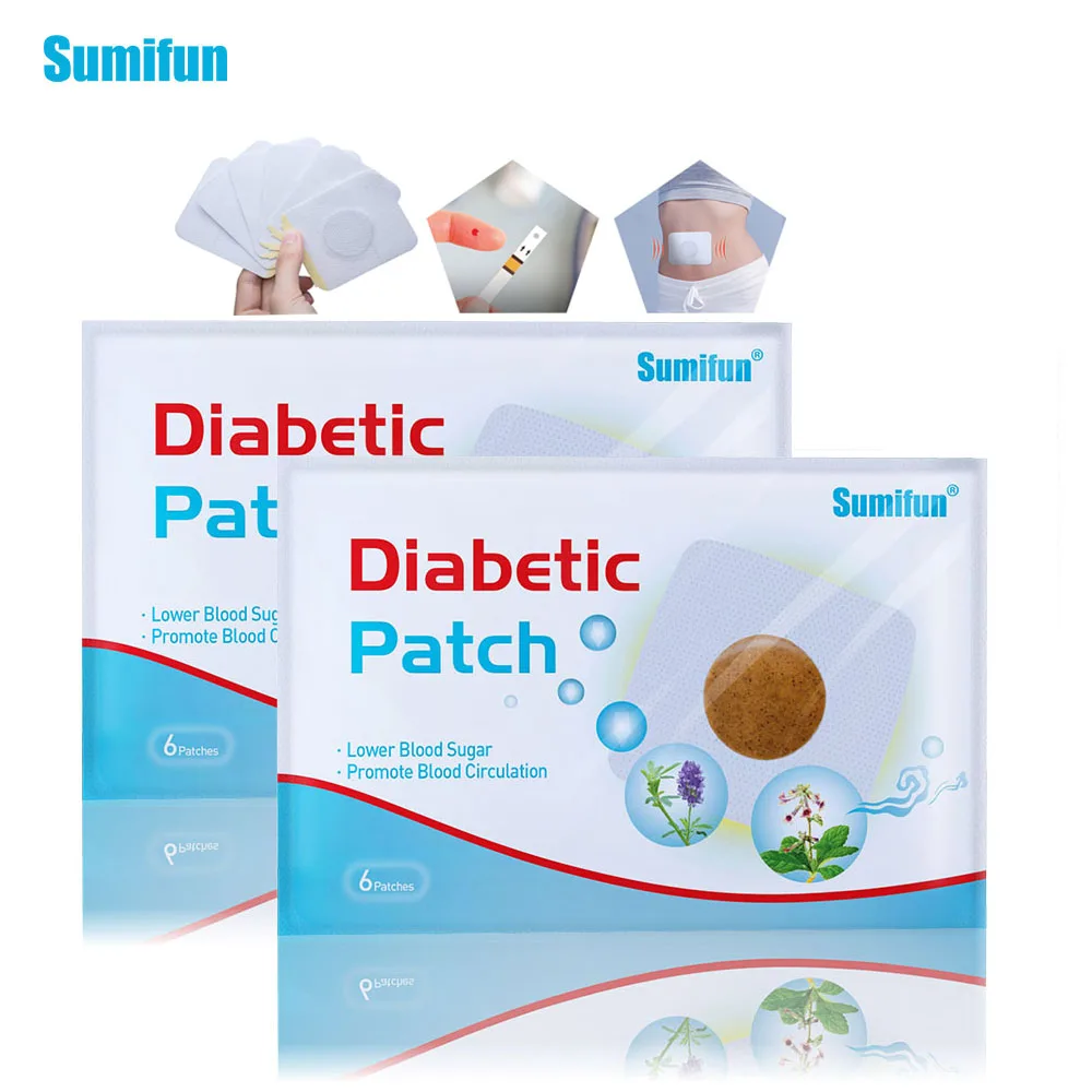 Sumifun 30Pcs/5Bags Diabetic Patch Stabilizes Balance Blood Sugar Level Glucose Natural Herbs Diabetes Medical Plaster D1791
Sumifun 30Pcs/5Bags Diabetic Patch Stabilizes Balance Blood Sugar Level Glucose Natural Herbs Diabetes Medical Plaster D1791