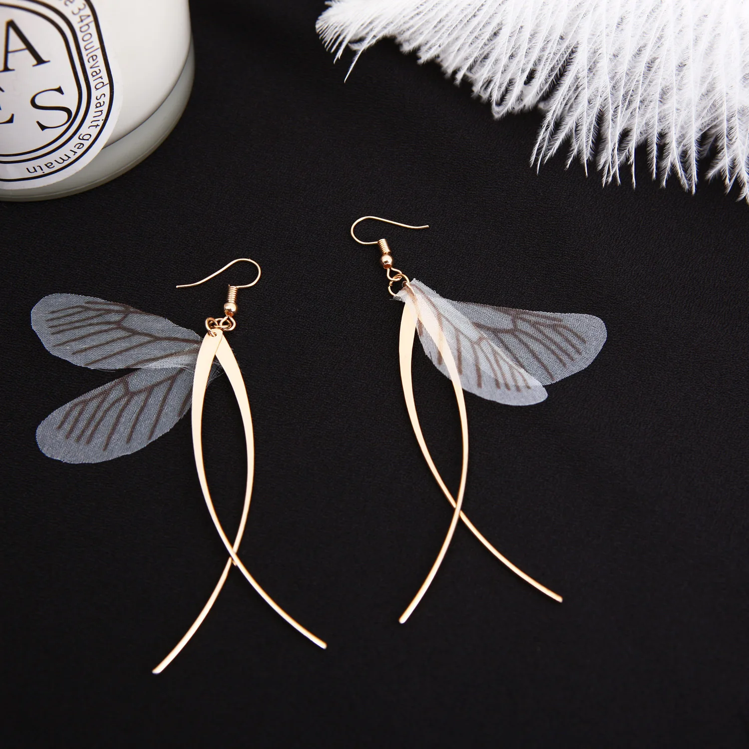 Eleple Korea Jewelry Hand Made Dragonfly Earring Pretty Wings Earrings for Women Outlets Jewelry Wholesale Accessories C6019
Eleple Korea Jewelry Hand Made Dragonfly Earring Pretty Wings Earrings for Women Outlets Jewelry Wholesale Accessories C6019