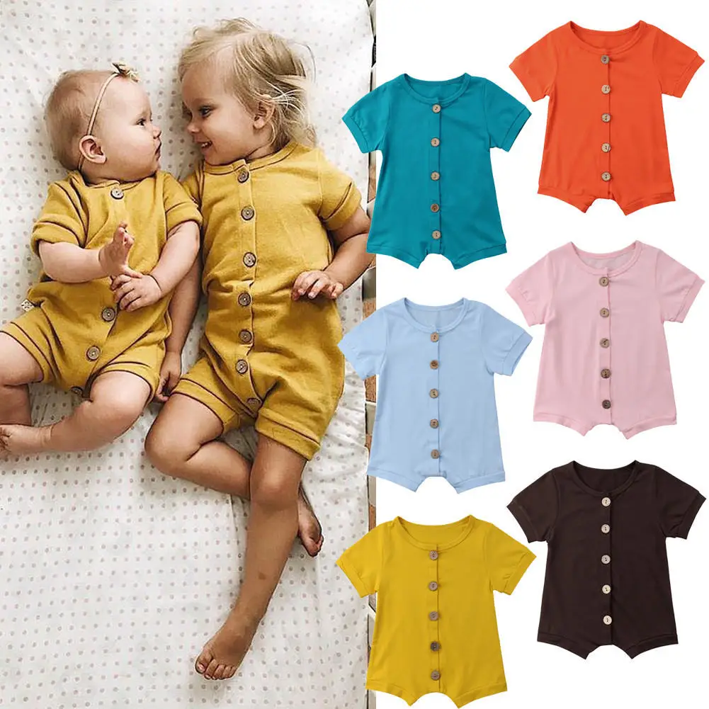 New Arrivel Solid Newborn Kids Baby Boy Girls Cotton Romper Jumpsuit Outfit Summer Clothes
New Arrivel Solid Newborn Kids Baby Boy Girls Cotton Romper Jumpsuit Outfit Summer Clothes