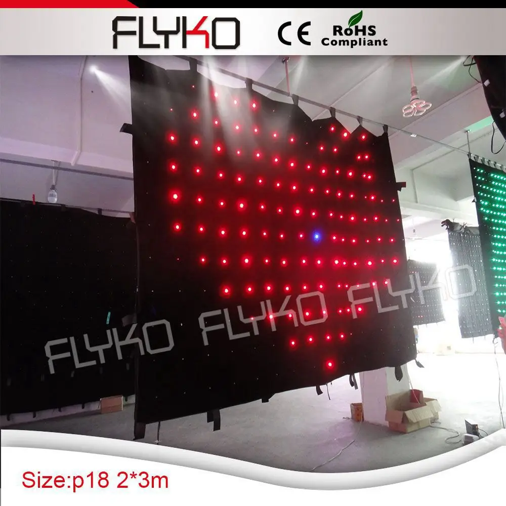 Free shipping wedding stage dj pub RGB led light black curtain 2x3m P18cm starlight led curtain video display
Free shipping wedding stage dj pub RGB led light black curtain 2x3m P18cm starlight led curtain video display