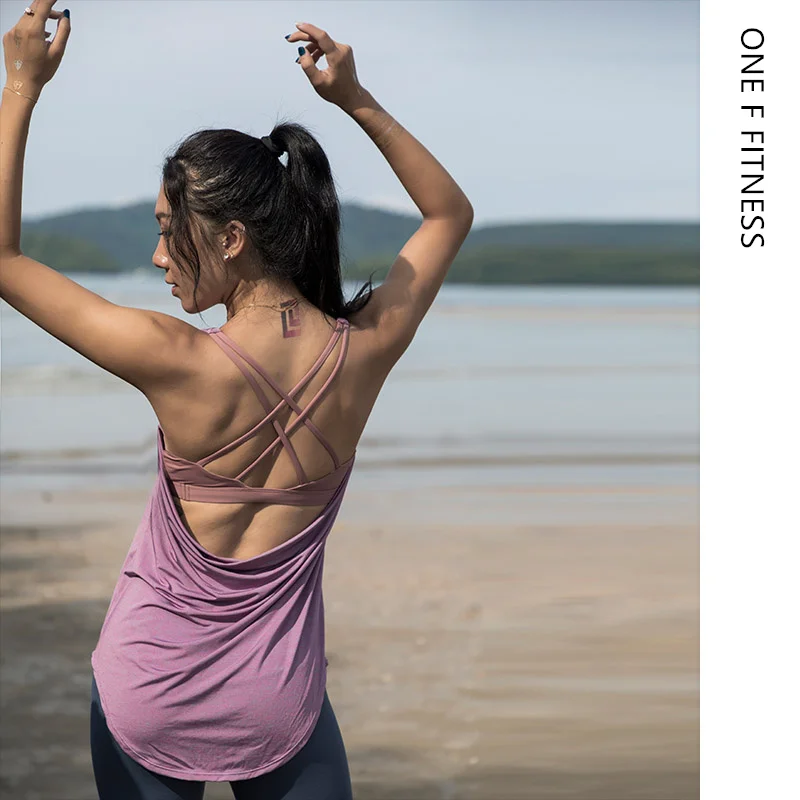 Women's Yoga Tank Tops Workout Clothes Activewear Sleeveless Sports Wear For Women Gym Athletic Sport Shirt With Built in Bra
Women's Yoga Tank Tops Workout Clothes Activewear Sleeveless Sports Wear For Women Gym Athletic Sport Shirt With Built in Bra