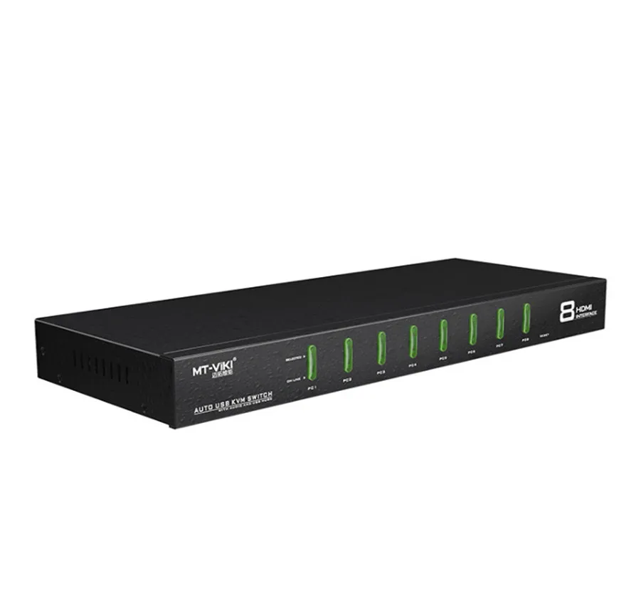 High quality 4 Port HDMI Auto USB KVM Switch 4k*2k Keyboard Mouse Switcher hotkey and push button, Metal, include cables
High quality 4 Port HDMI Auto USB KVM Switch 4k*2k Keyboard Mouse Switcher hotkey and push button, Metal, include cables