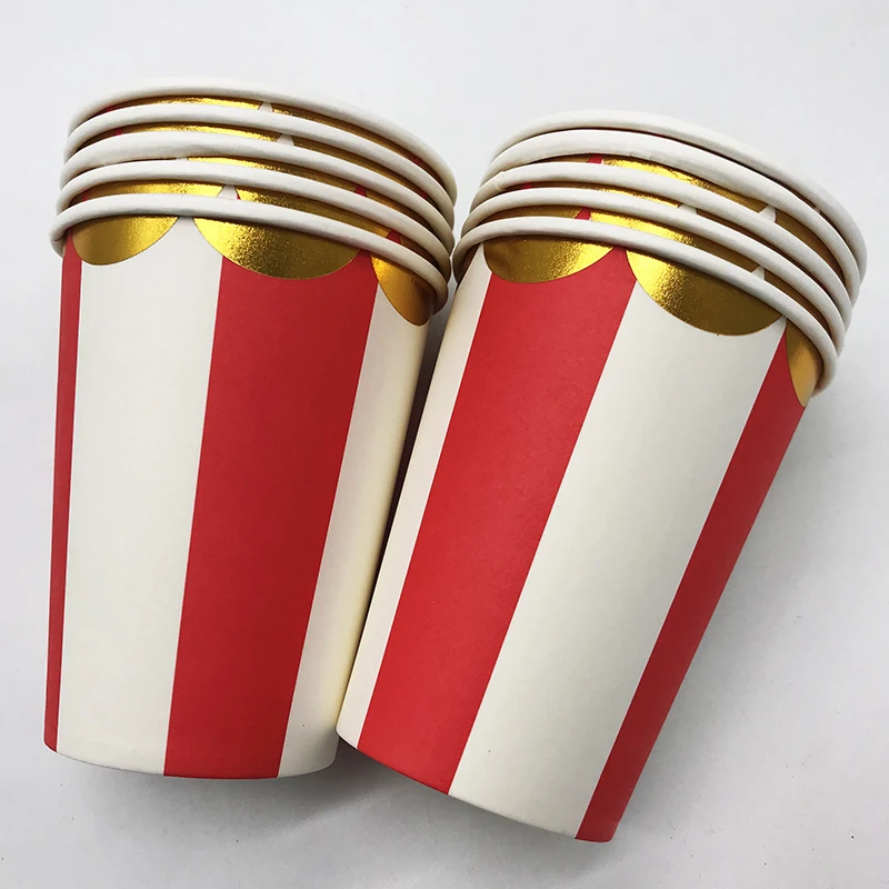10pcs/lot metallic gold theme disposable paper cups Red party decorations pink paper cups metallic gold red stripes paper cups
10pcs/lot metallic gold theme disposable paper cups Red party decorations pink paper cups metallic gold red stripes paper cups