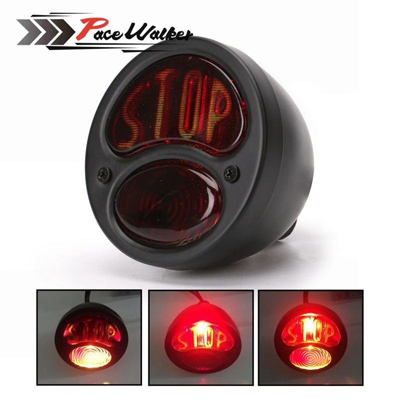 Free shipping Universal Motorcycle High Power Black Metal Retro Rear Brake Tail Stop Light Fit For Bobber Chopper Yamaha Suzuki
Free shipping Universal Motorcycle High Power Black Metal Retro Rear Brake Tail Stop Light Fit For Bobber Chopper Yamaha Suzuki